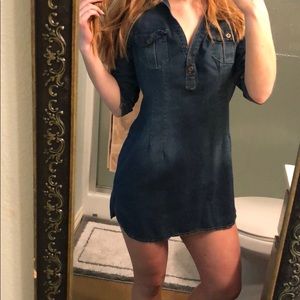 Denim dress! Large and fits like medium